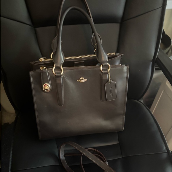 Coach Handbags - Coach satchel in dark chocolate